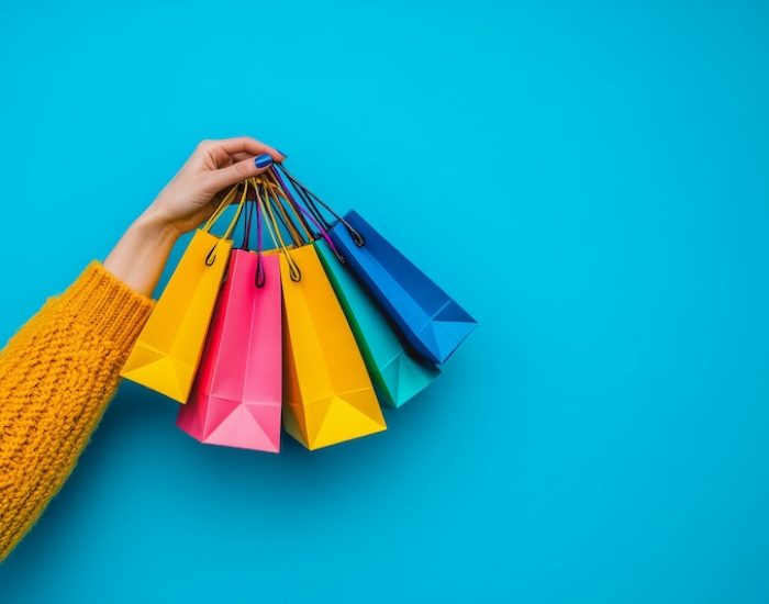 Colorful Shopping Experience illustration